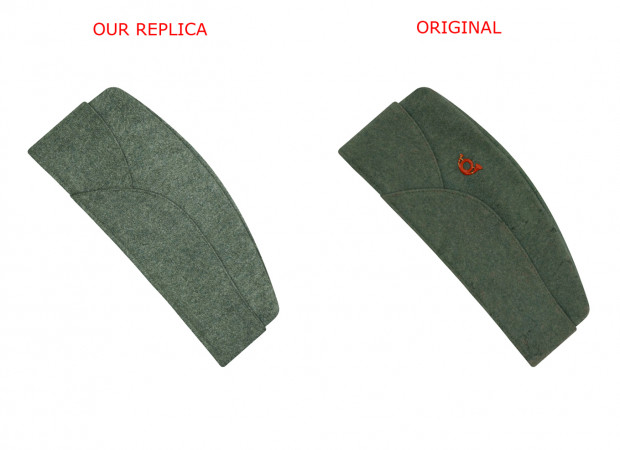 Dutch M1931 Field Grey Wool Overseas Cap Dutch M1931 Field Grey Wool Overseas Cap