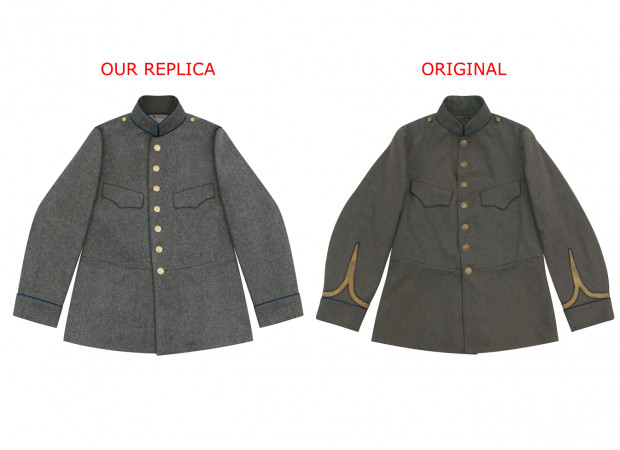 Dutch M1915 EM Grey Wool Field Tunic Jacket