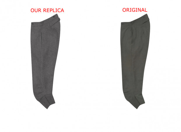 Dutch M1915 EM Grey Wool Knickerbockers/Kniebroek