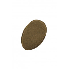 WWII German SA Gebirgsjager Single Button Bergmütze Brown Wool Field Cap