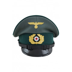 WWII German Kriegsmarine Coastal EM Gabardine Visor Cap With Insignia ww2 german Kriegsmarine cap,Kriegsmarine visor cap,Kriegsmarine Lieutenant visor cap,Kriegsmarine Captain visor cap,Kriegsmarine General visor cap