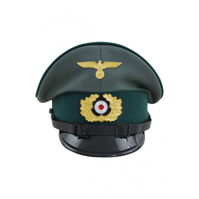 WWII German Kriegsmarine Coastal EM Gabardine Visor Cap With Insignia ww2 german Kriegsmarine cap,Kriegsmarine visor cap,Kriegsmarine Lieutenant visor cap,Kriegsmarine Captain visor cap,Kriegsmarine General visor cap