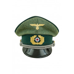 WWII German Kriegsmarine Coastal Officer Wool Visor Cap With Insignia ww2 german Kriegsmarine cap,Kriegsmarine visor cap,Kriegsmarine Lieutenant visor cap,Kriegsmarine Captain visor cap,Kriegsmarine General visor cap