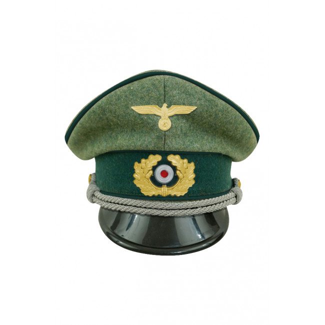WWII German Kriegsmarine Coastal Officer Wool Visor Cap With Insignia ww2 german Kriegsmarine cap,Kriegsmarine visor cap,Kriegsmarine Lieutenant visor cap,Kriegsmarine Captain visor cap,Kriegsmarine General visor cap