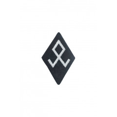 WWII German SS EM NCO Race and Rehabilitation sleeve diamond insignia