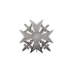 Spanish Cross with Swords -Silver