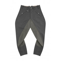 WWII German Heer M44 Stone Grey Gabardine Mounted Troops Riding Breeches