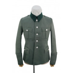 WWII German SS M36 officer Gabardine service tunic Jacket