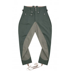 WWII German SS M43 Field Grey Gabardine Mounted Troops Riding Breeches