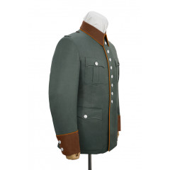 WWII German Field Police officer Gabardine waffenrock tunic