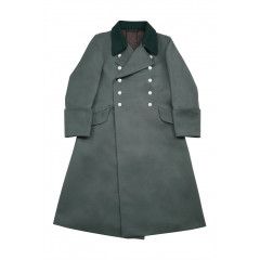 WWII German M36 Heer Officer Gabardine Greatcoat