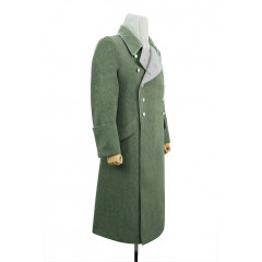 WWII German M37 Allgemeine SS General Wool Greatcoat