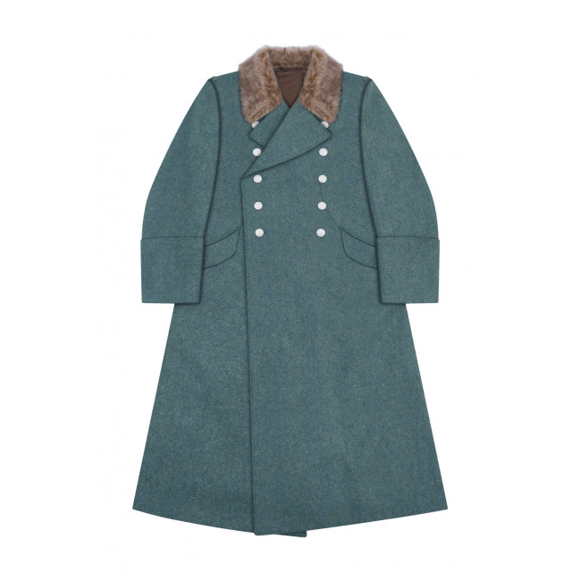 WWII German Police Officer Fur Collar Wool Greatcoat WW2 german greatcoat,wehrmacht greatcoat,german army greatcoat,SS greatcoat,Police Greatcoat,German Overcoats,german coat WW2,german great coat,german military coats WWII german greatcoat