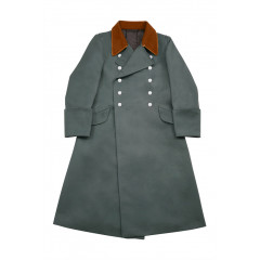 WWII German Police Field Officer Gabardine Greatcoat