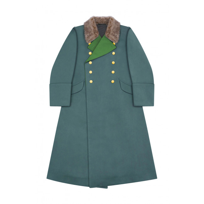 WWII German Police General Fur Collar Gabardine Greatcoat WW2 german greatcoat,wehrmacht greatcoat,german army greatcoat,SS greatcoat,Police Greatcoat,German Overcoats,german coat WW2,german great coat,german military coats WWII german greatcoat