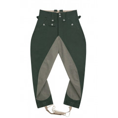 WWII German Heer M43 HBT Reed Green Mounted Troops Riding Breeches