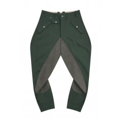 WWII German Heer M44 HBT Reed Green Mounted Troops Riding Breeches
