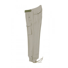 WWII German Heer panzer summer HBT off-white trousers