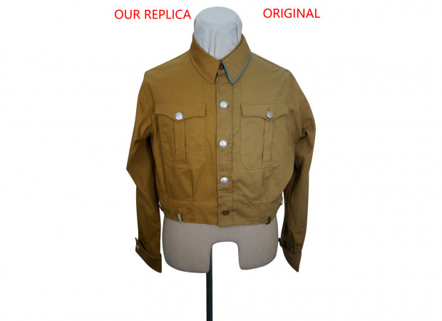 WWII German Political Party Junior Officials Brown Service Shirt II