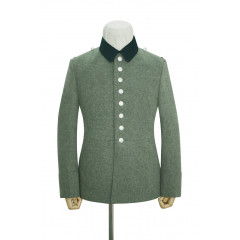 WWII German Heer EM Fieldgrey Wool Converted Waffenrock Feldbluse I WWII German Wool Tunic,WW2 german uniforms,WWII army uniform,WWII german militaria,wehrmacht,german military clothing,WW2 reproduction,M34 tunic