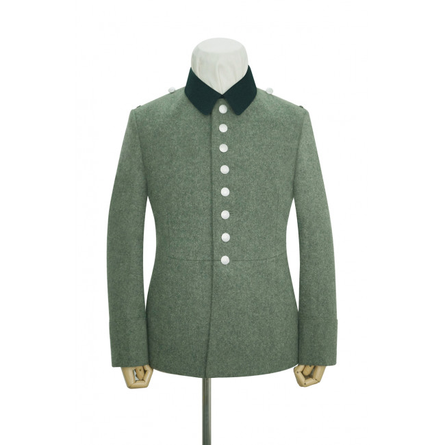 WWII German Heer EM Fieldgrey Wool Converted Waffenrock Feldbluse I WWII German Wool Tunic,WW2 german uniforms,WWII army uniform,WWII german militaria,wehrmacht,german military clothing,WW2 reproduction,M34 tunic