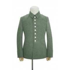 WWII German Heer EM Fieldgrey Wool Converted Waffenrock Feldbluse II WWII German Wool Tunic,WW2 german uniforms,WWII army uniform,WWII german militaria,wehrmacht,german military clothing,WW2 reproduction,M34 tunic