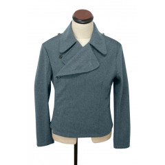 WWII German SS Assault Gunner Italian Field Wool Wrap/Jacket WWII German Wool Panzer Tunic,WW2 german uniforms,WWII army uniform,WWII german militaria,SS uniform,german military clothing,WW2 reproduction,german panzer,waffen SS