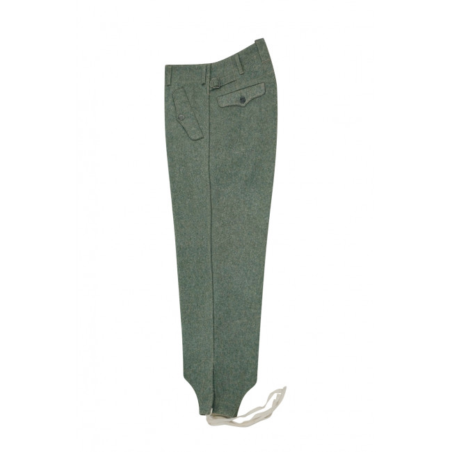 WWII German Luftwaffe Fallschirmjäger M43 Field Grey Wool Jump trousers WWII German Wool Luftwaffe Trousers,WW2 german uniforms,WWII army uniform,WWII german militaria,SS uniform,german military clothing,WW2 reproduction,jump trousers, fallschimjager