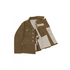 WWII German SA Wehrmannschaften Brown Wool Tunic Feldbluse I
