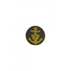 WWII Japanese IJN Navy Third Type field cap insignia NCO BEVO 第二次世界大戦 日本帝国海軍 三種下士官略帽の帽章 織る