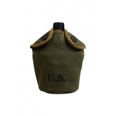 WWII Army M1910 Canteen Cover in OD7