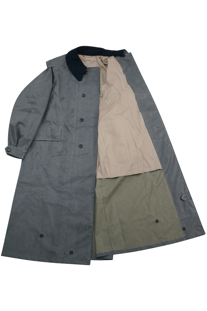 WWII German Kriegsmarine Foul Weather Rubberized Raincoat