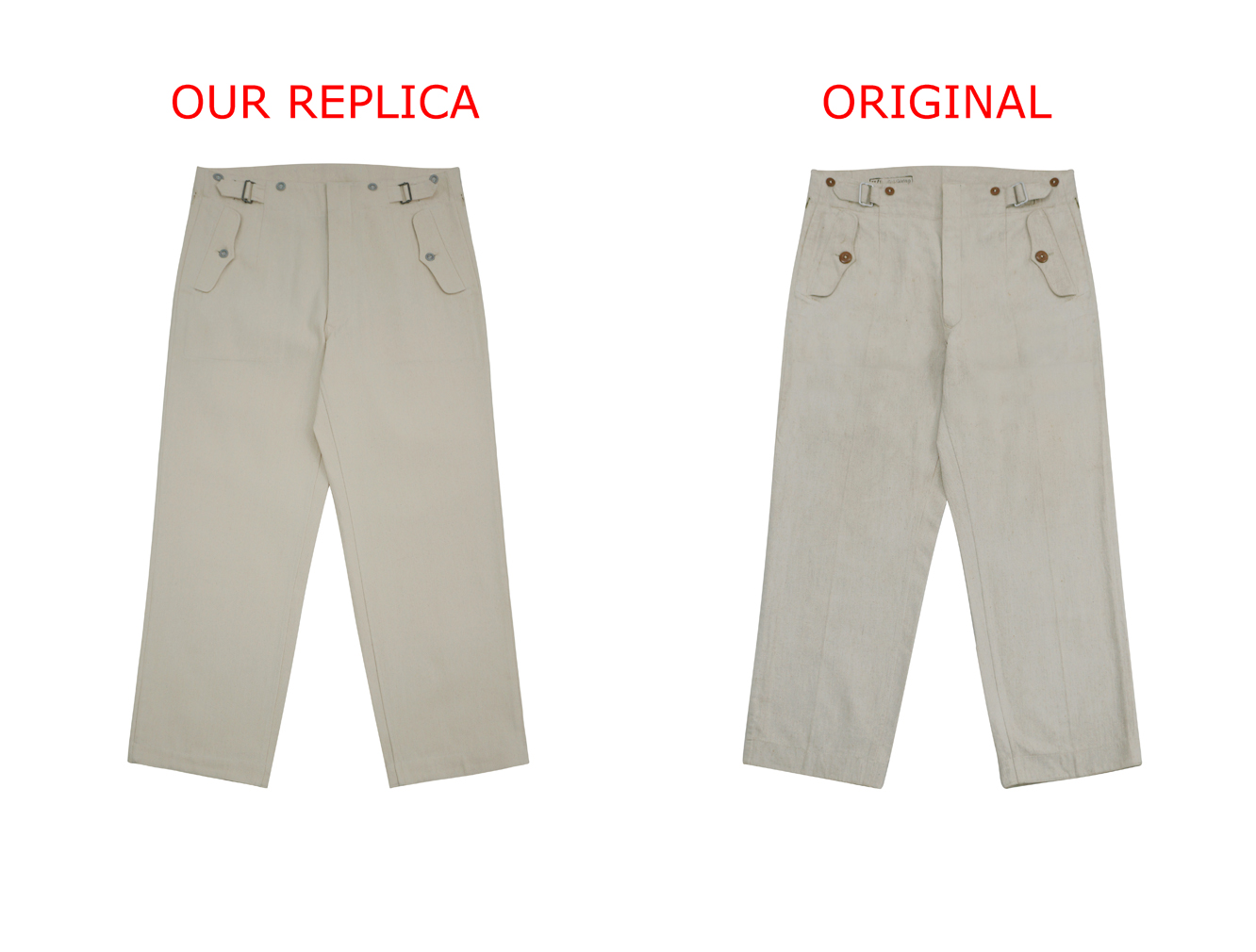 Drill Flight Trousers